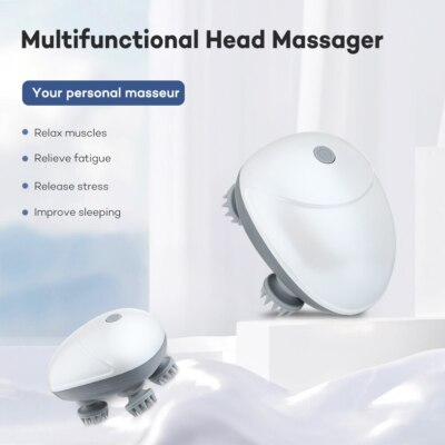Rechargeable Waterproof Scalp Massager™ – Relax, Refresh & Rejuvenate